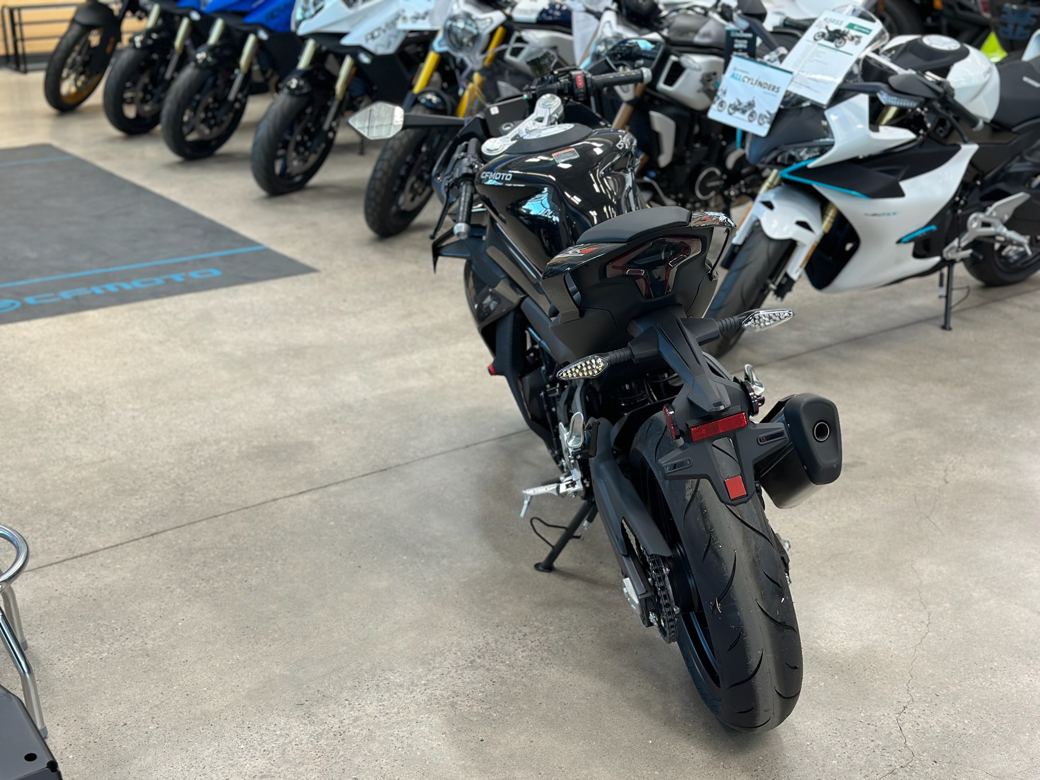 2024 CFMOTO CFMOTO 450SS ZIRCON BLACK 2024 - Photo 5